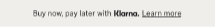 Klarna site banner example